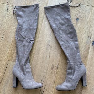 Unisa over knee boot taupe 6